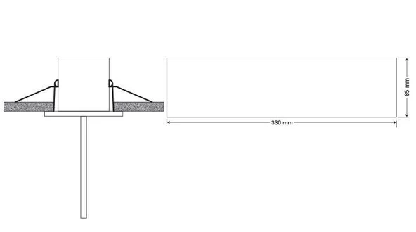 Arsel Dali-Arselite AE-2223-L-DALİ Sıva Altı Acil Çıkış Yönlendirme Armatürü Sürekli ve Kesintide 180 Dak. Yanan 500 Lümen LED - Resim 4