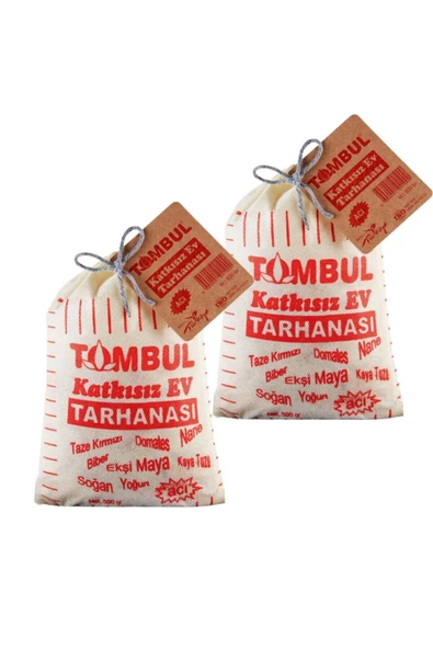 Tombul Katkısız Ev Tarhanası Acılı (500gr X2) - Resim 2
