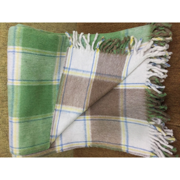 Scotch Yün Battaniye Tartan Desenli 200X220cm