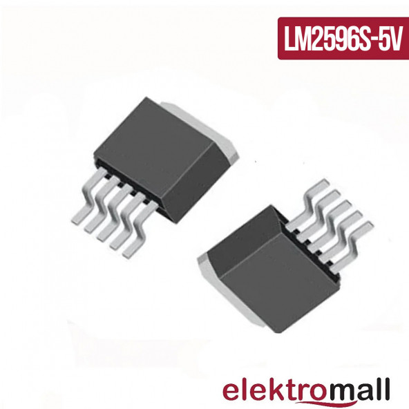 LM2596S-5V Voltaj Regülatörü Dpak2 TO263-5 - 1