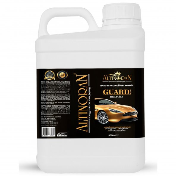 Altın Oran Guard Auto Hızlı Cila 5000 ML
