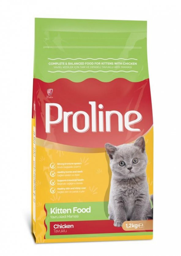 Proline Kitten Tavuklu Yavru Kedi Maması 1.2 Kg