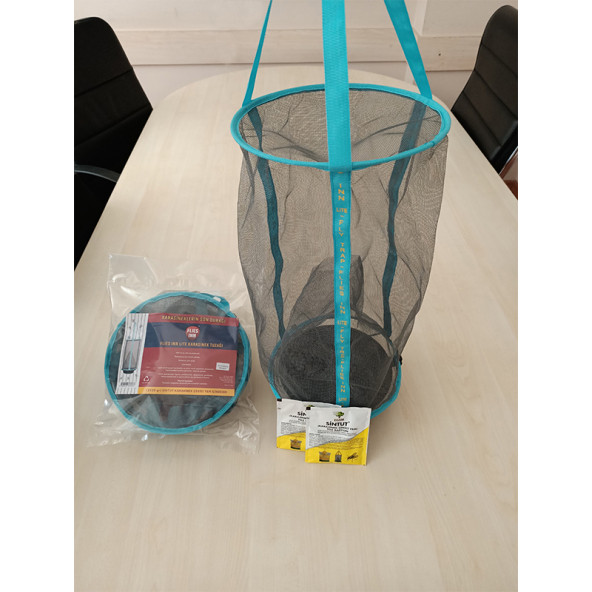 6 adet FLIES INN LITE Karasinek Tuzağı + 60 ADET 25GR SİNTUT ÇEKİCİ YEM İLE BİRLİKTE - 3