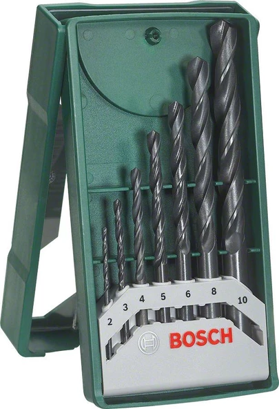 BOSCH 7 Parça Metal Matkap Ucu Seti X-Line