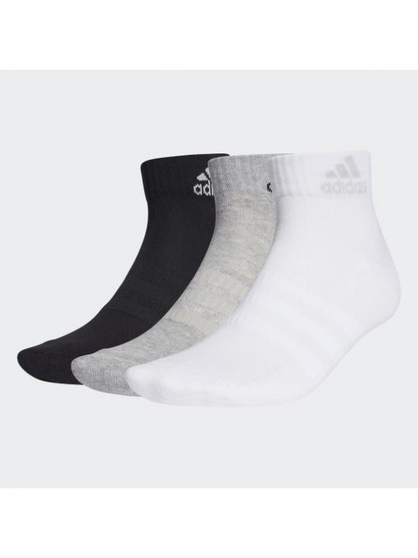 Adidas Cushioned Ankle Socks 3'lü - GC7311 RENKLİ