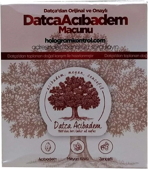 Acıbadem Macunu 240 gr Orijinal Bandrollü 2 Adet - 4