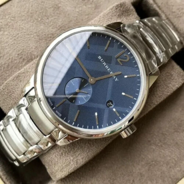 Burberry BU10007 Klasik 40 mm Paslanmaz Çelik Kasalı Erkek Kol Saati - 10