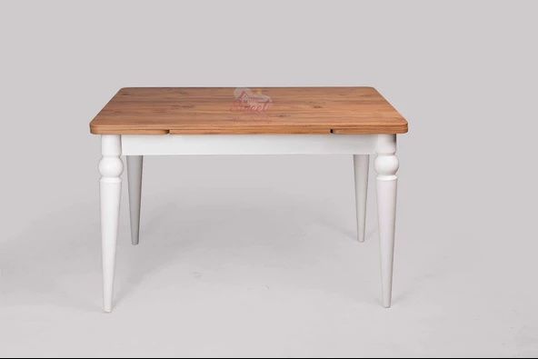 Yanlardan Açılır Yakamoz Masa Antik Çam Topkapı Ayak