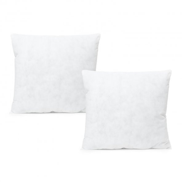 Ocean Home Textile 2li Slikon Elyaf 350 Gr Kırlent İçi Yastık Set 50 x 50 cm