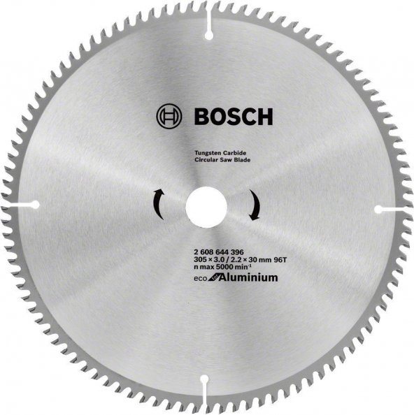 BOSCH 305*30 96 diş Alüminyum için Daire Testere Bıçağı Optiline Eco - 4
