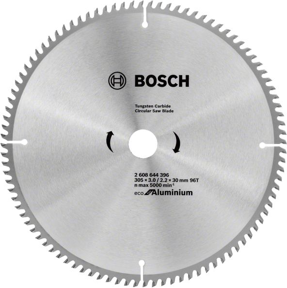 BOSCH 305*30 96 diş Alüminyum için Daire Testere Bıçağı Optiline Eco - 5