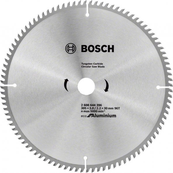 BOSCH 305*30 96 diş Alüminyum için Daire Testere Bıçağı Optiline Eco