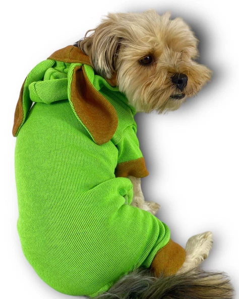 Froggy Kulaklı Köpek Tulumu Kıyafeti - 4