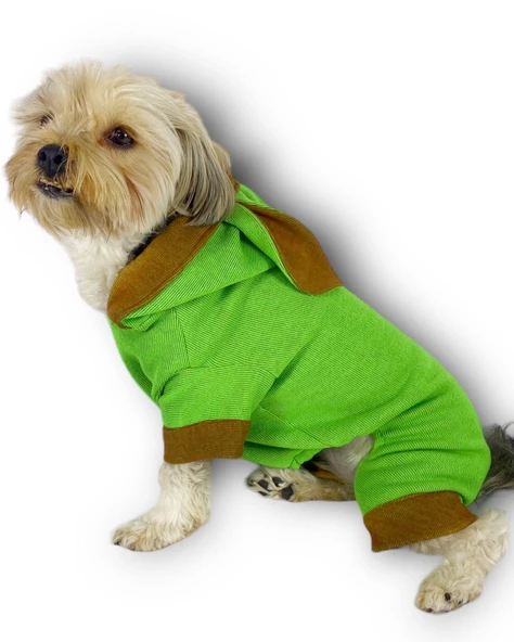 Froggy Kulaklı Köpek Tulumu Kıyafeti - 5