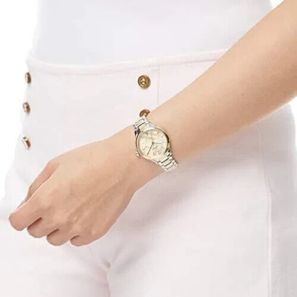 Burberry BU10118 Klasik 32mm GOLD SILVER Kadın Kol Saati - 2