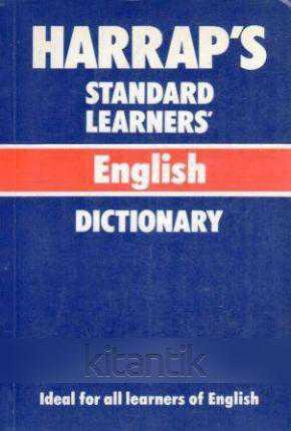 HARRAP'S STANDARD LEARNERS' ENGLISH DICTIONARY