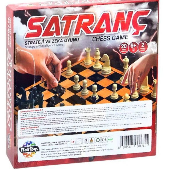 Moli Toys Ahşap Satranç Ve Zeka Oyunu - 2