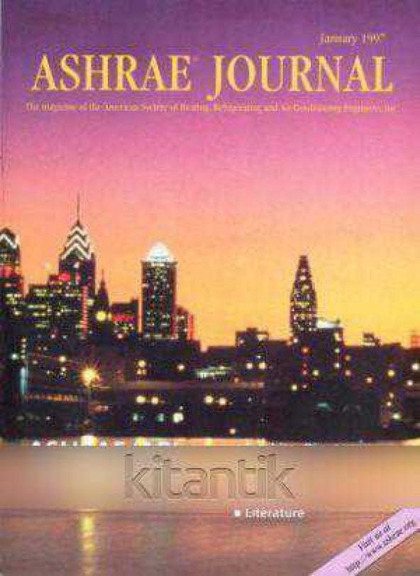 ASHRAE JOURNAL OCAK 1997 ASHRAE/ARI SHOW ISSUE / EXHIBITOR DIRECTORY, FLOOR PLANS, PRODUCTS, LITERATURE