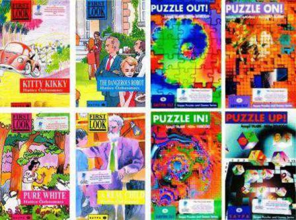 Saypa First Look Series + Puzzle & Games Series (8 Book Set) (M. E. B. Talim ve Terbiye Kurulu Onaylı