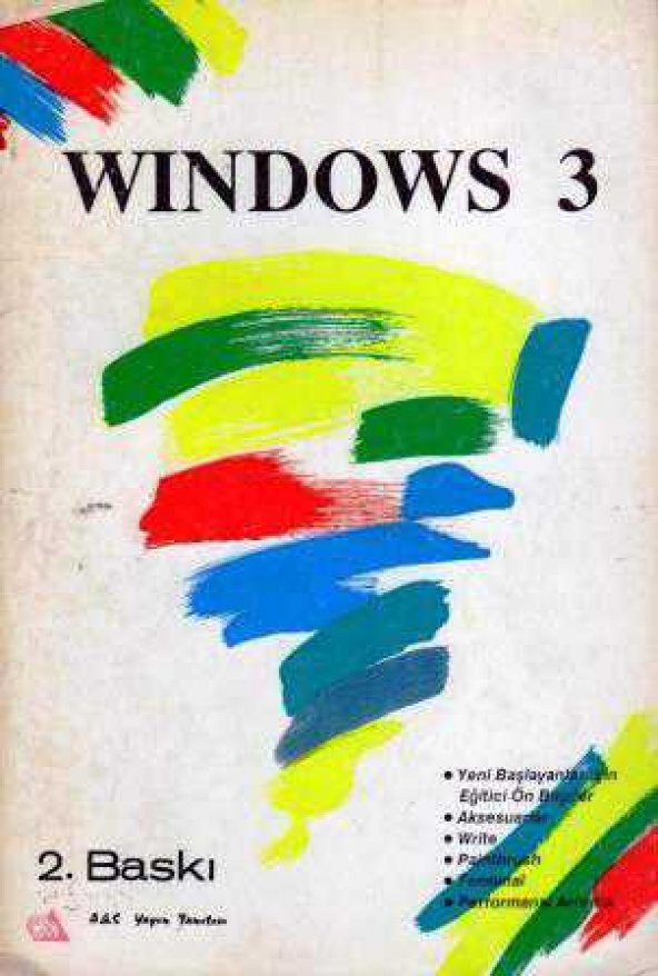 Wındows 3 (1992 Yılı İkinci Baskısı)