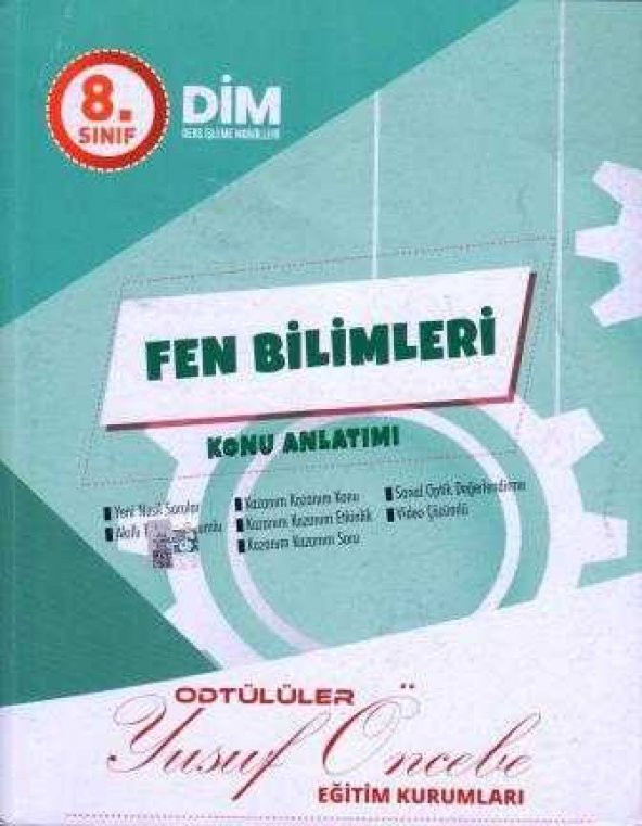 Odtülüler Yusuf Öncebe 8. Sınıf Fen Bilimleri Ders İşleme Modülleri 8 Modül Takım