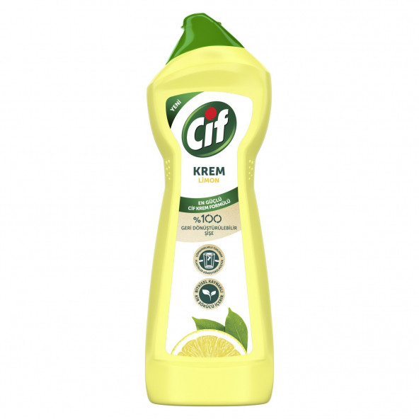 cif krem temizleyici 750 ml limon