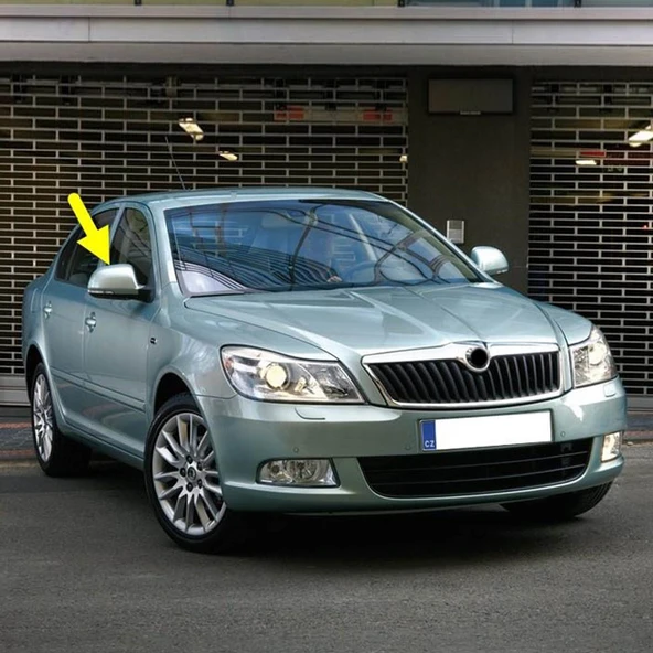 Skoda Octavia A6 2009-2012 Sağ Dış Dikiz Aynası Kapağı 3T0857538