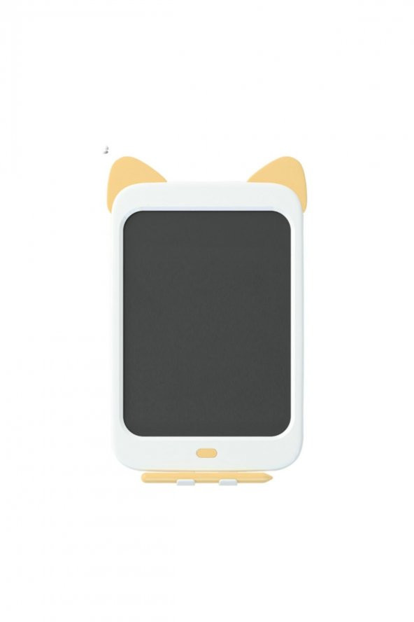 WİCUE 10 SARI KEDİ LCD DİJİTAL ÇİZİM TABLETİ/SARI/