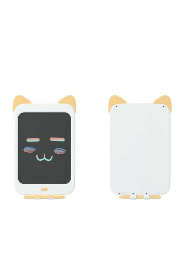 WİCUE 10 SARI KEDİ LCD DİJİTAL ÇİZİM TABLETİ/SARI/ - 3