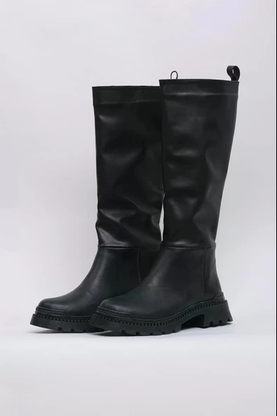 Rosewert Vegan Deri Termal Kauçuk Çizme 45025