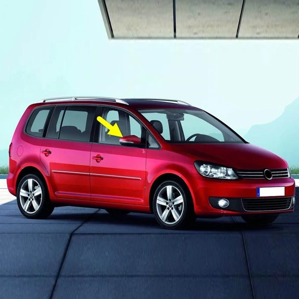 VW Touran 2010-2015 Sağ Dış Dikiz Aynası Kapağı 5K0857538