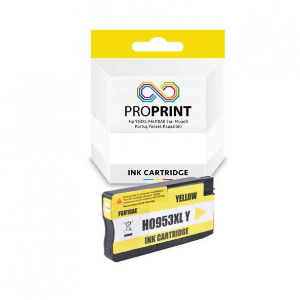 TKPrint 953XL 1.600 Sayfa Sarı Muadil Kartuş - M9L80A- D9L20A