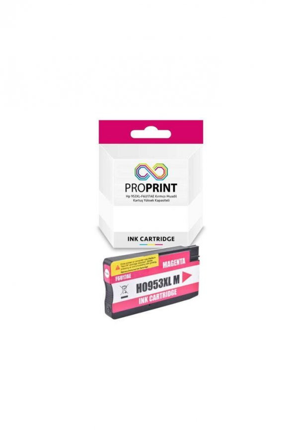 TKPrint 953XL-F6U17AE 1600 Sayfa Kırmızı Muadil Kartuş-8728-8730 - 3