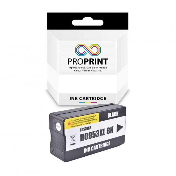 TKPrint 953XL-L0S70AE 2.000 Sayfa Siyah Muadil Kartuş-8720-8725