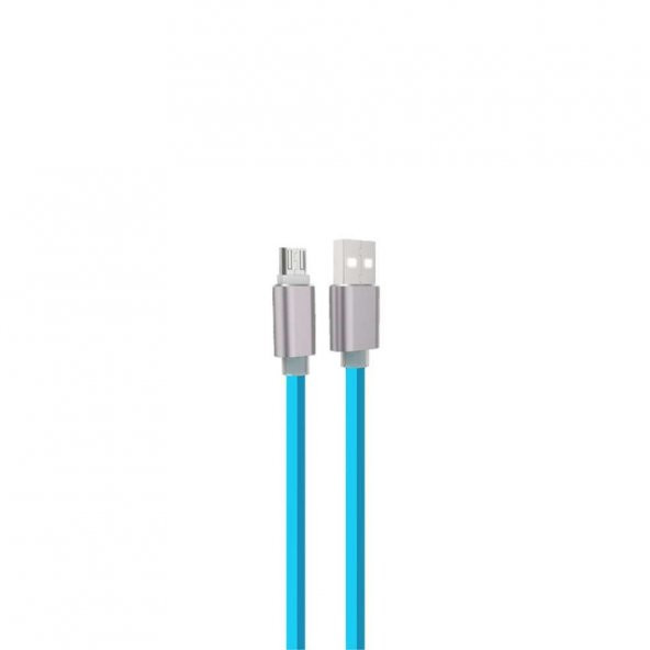 Konfulon S41 Micro USB Kablo 1M 2.1A - Mavi