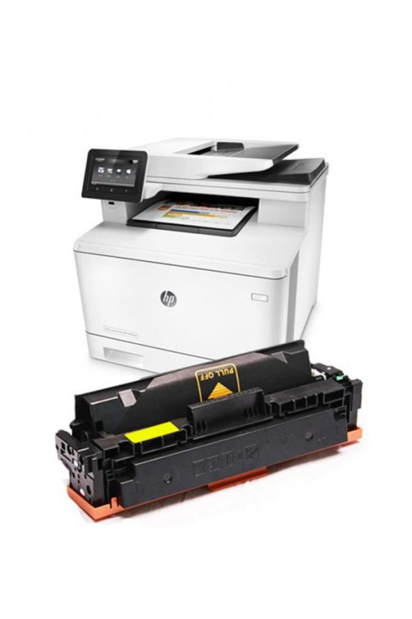 TKPrint Hp 412A-CF412A | HP M477fdw-CF379A Sarı Muadil Toner 2.300 Sayfa ürün görseli