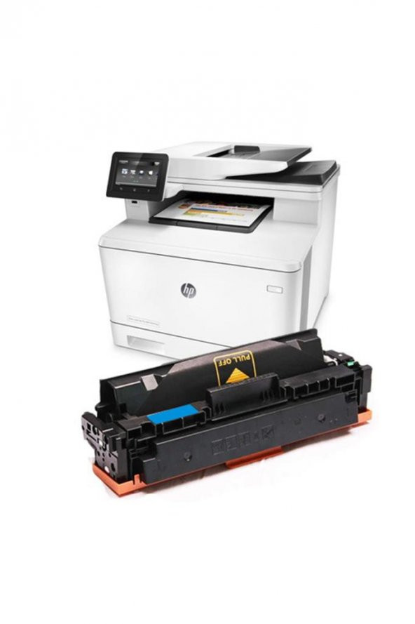 TKPrint Hp 411A-CF411A | HP M477fnw-CF377A Mavi Muadil Toner 2.300 Sayfa