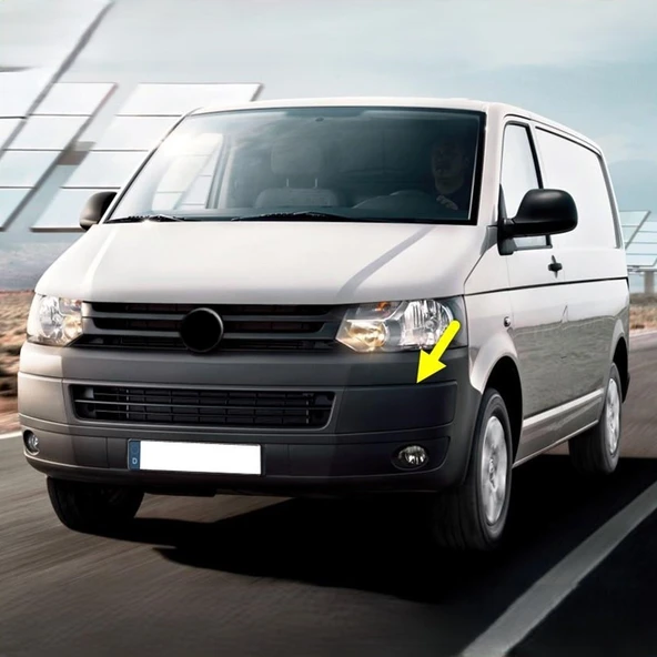 VW Transporter T6 2010-2015 Ön Tampon Sol Köşe Bandı Kaplama 7E0807819