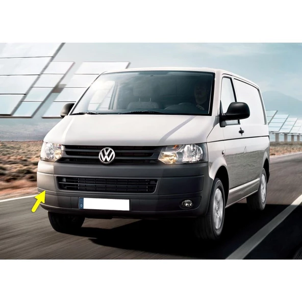 VW Transporter T6 2010-2015 Ön Tampon Sağ Köşe Bandı Kaplama 7E0807820