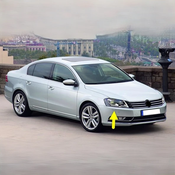 VW Passat B7 2011-2014 Ön Sağ Far Yıkama Motor Kapağı 3AA955110 - 1