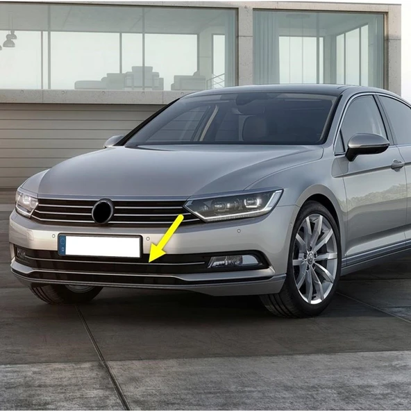 VW Passat B8 2015-2019 Ön Tampon Orta Izgara 3G0853671B ürün görseli