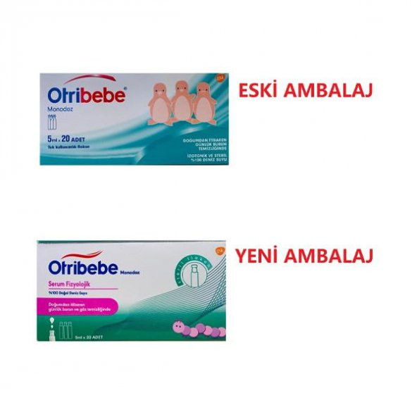 Otribebe Monodoz Deniz Suyu 20 Flakon-SKT:04/2025 - 2