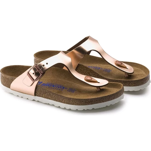 Birkenstock Gizeh 1005048 Soft Yumuşak Taban-Metalic Copper