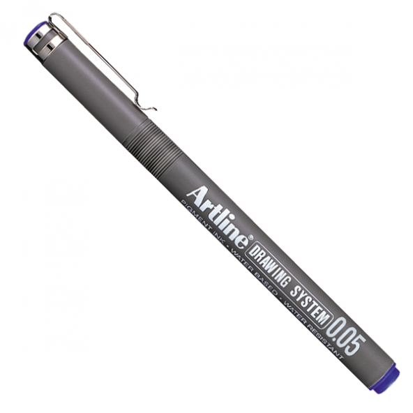 Artline Çizim Kalemi 005 MM Mavi EK-2305N