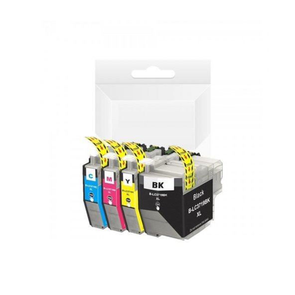TKPrint Brother LC-3719XL Muadil Kartuş Seti Yüksek Kapasite-MFC-J3930DW