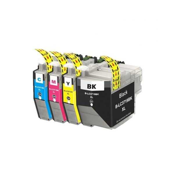 TKPrint Brother LC-3719XL Muadil Kartuş Seti Yüksek Kapasite-MFC-J3930DW - 2