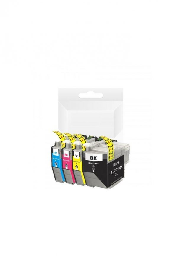 TKPrint Brother LC-3719XL Muadil Kartuş Seti Yüksek Kapasite-MFC-J3930DW - 4