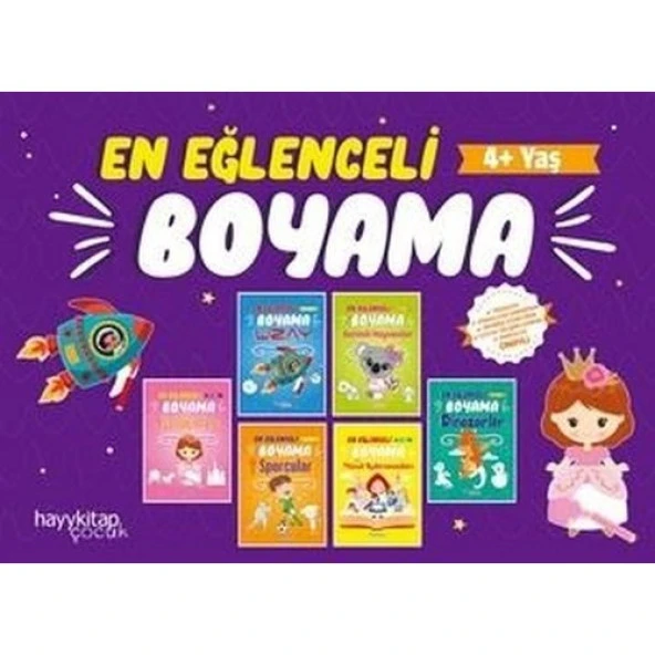 En Eğlenceli Boyama 6 lı Set CANAN ÖZTÜRK