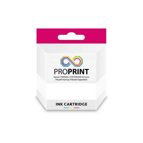 TKPrint Epson T9453XL-C13T945340 Kırmızı Muadil Kartuş- WF-C5290DW - Resim 3