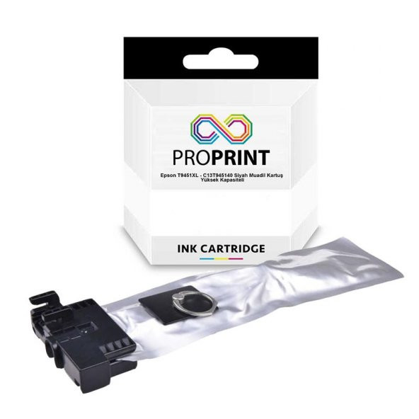TKPrint Epson T9451XL-C13T945140 Siyah Muadil Kartuş- WF-C5290DW